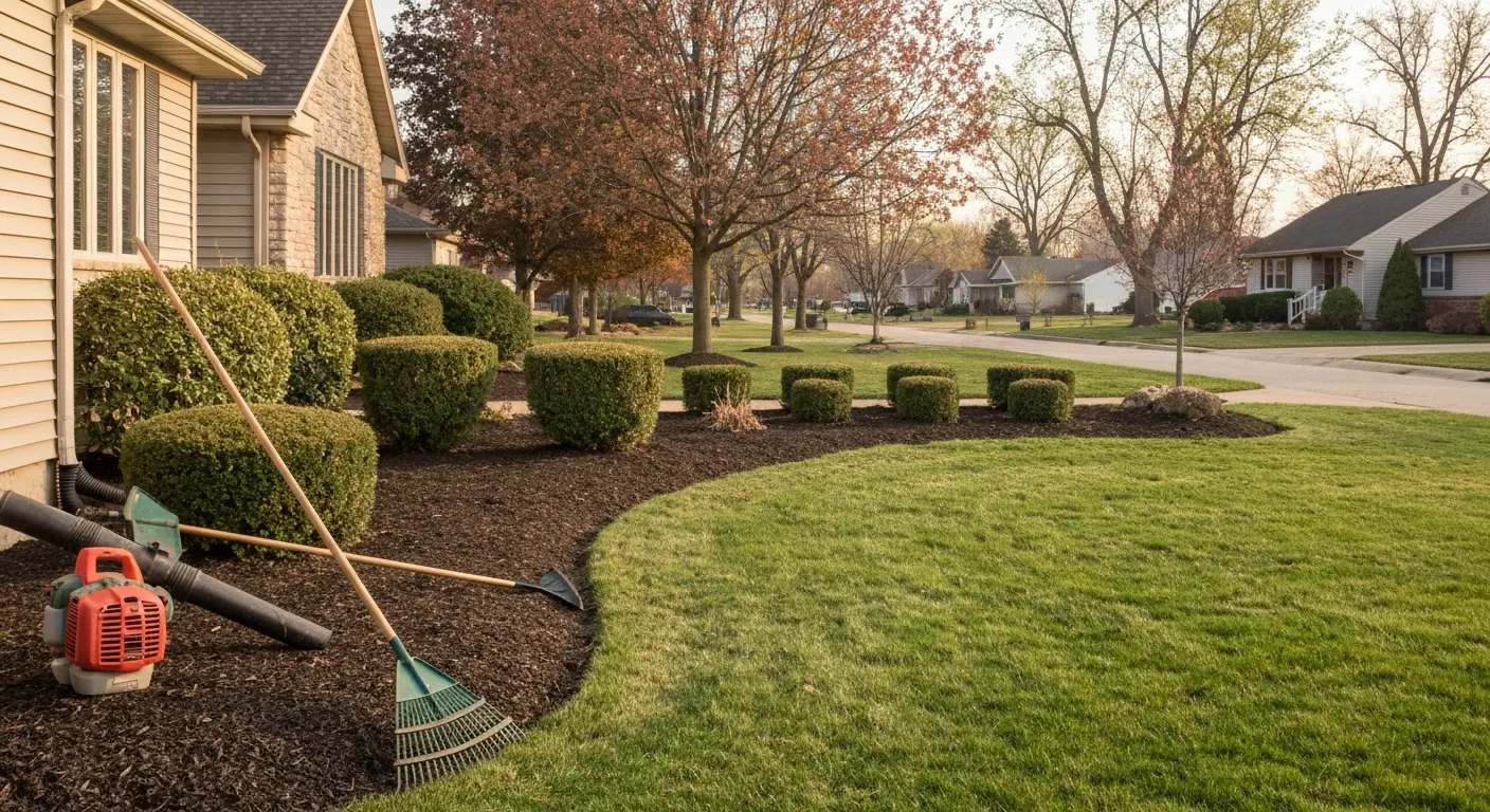 Spring and fall cleanup