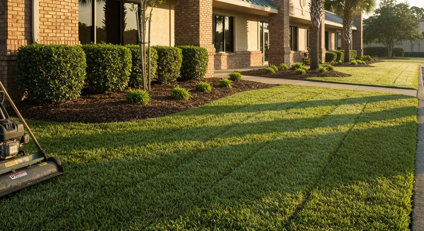 Commercial grounds maintenance