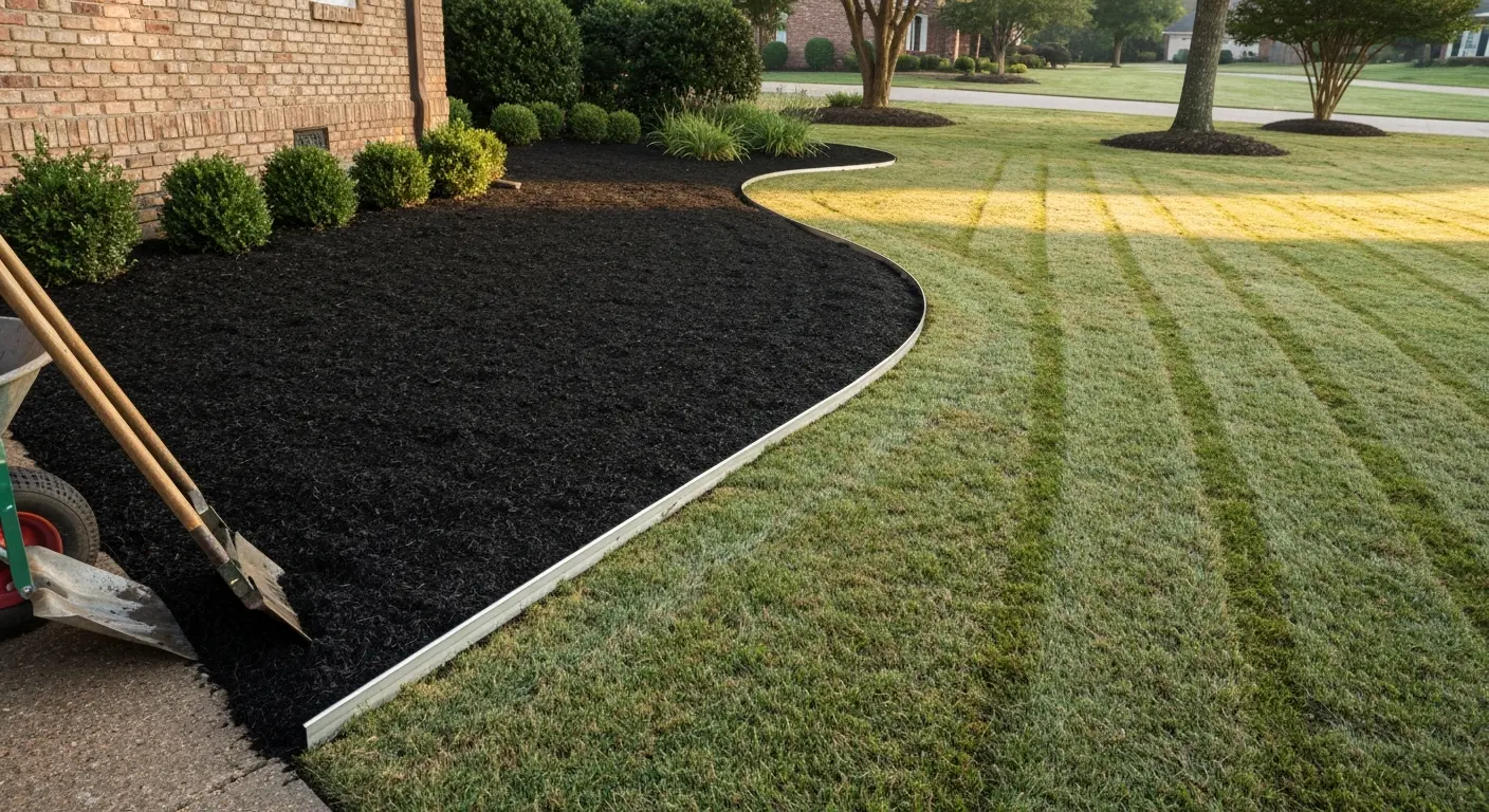 Mulching and edging services in Birmingham AL