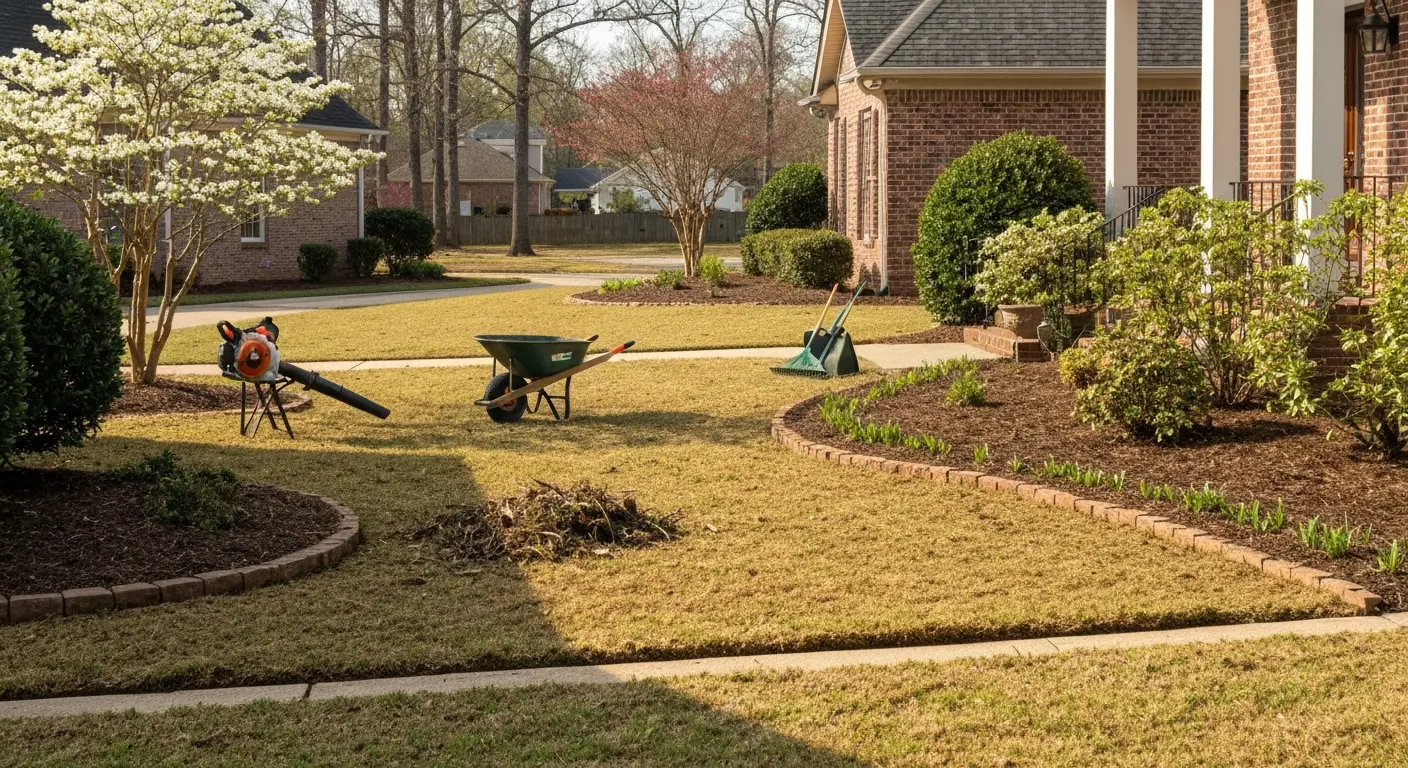 Seasonal lawn care service