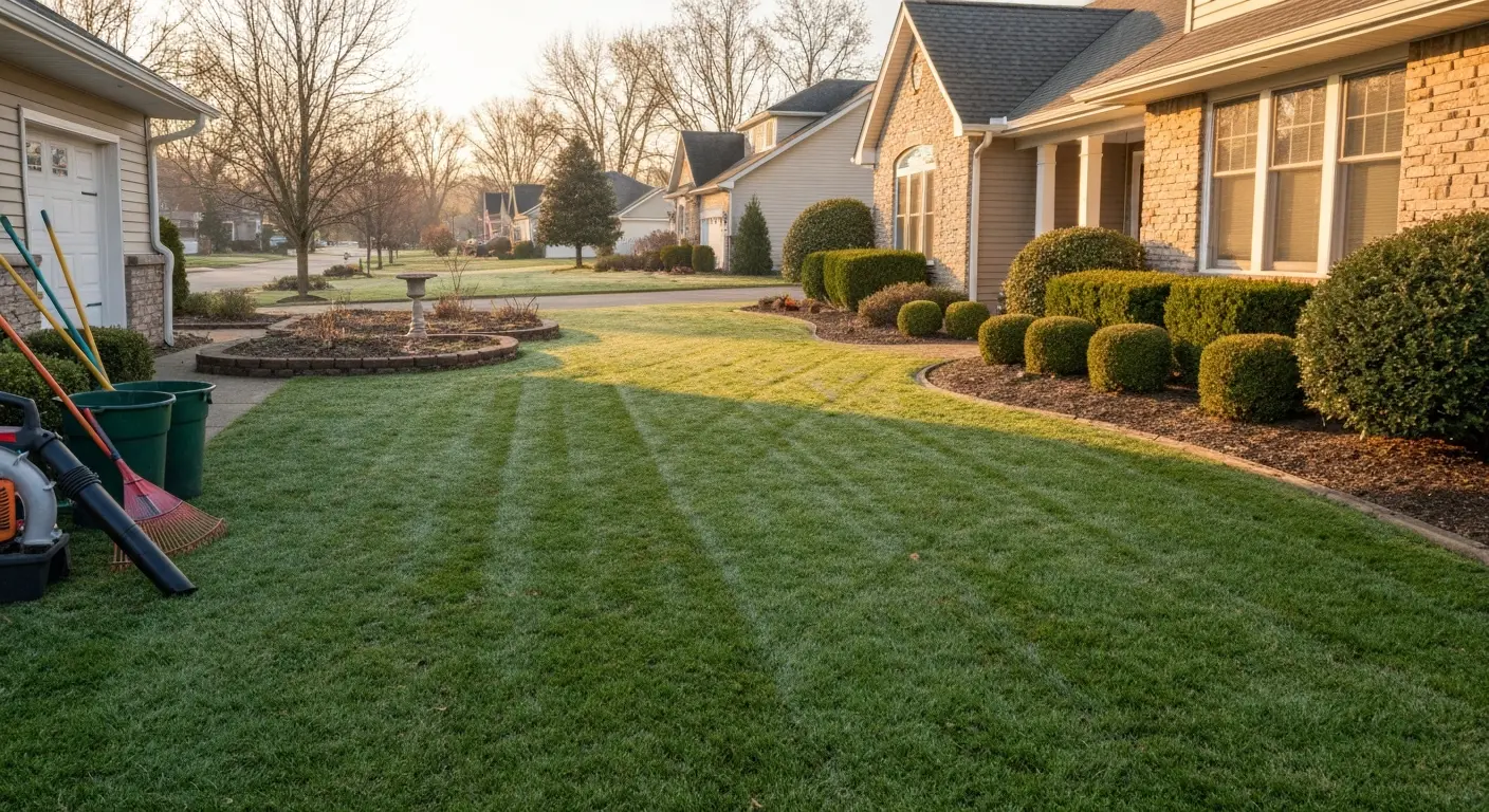 Spring cleanup service