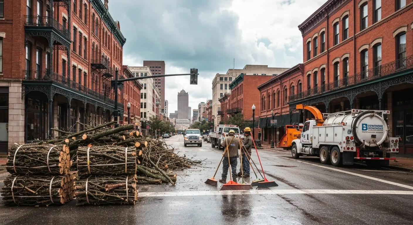 Storm debris removal