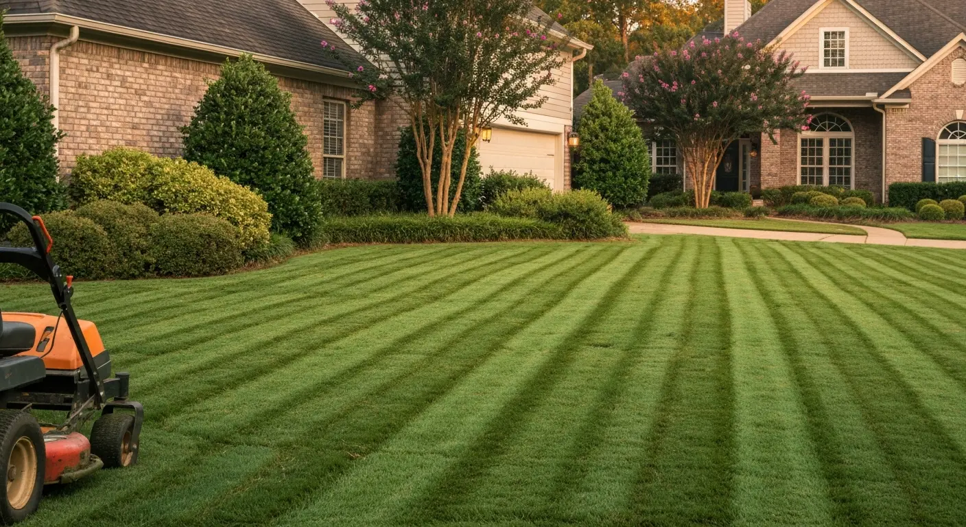 Lawn mowing service in Hoover
