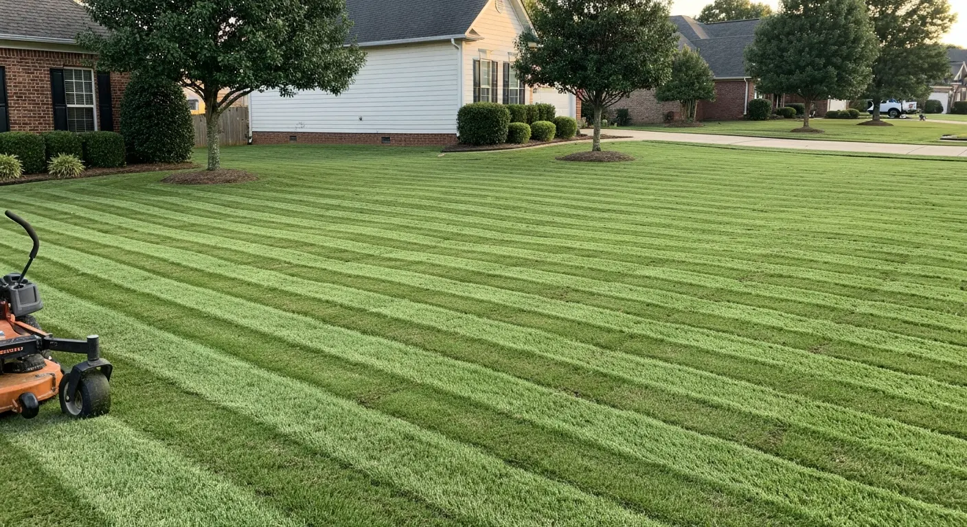 Lawn mowing in Fultondale