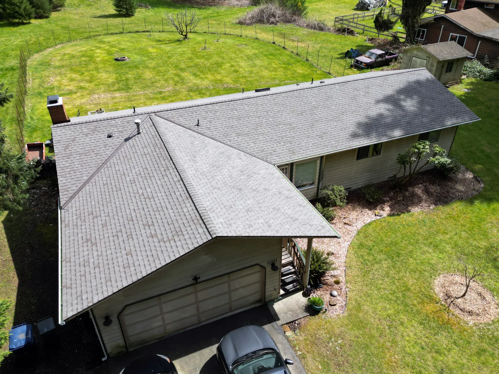 After roof replacement