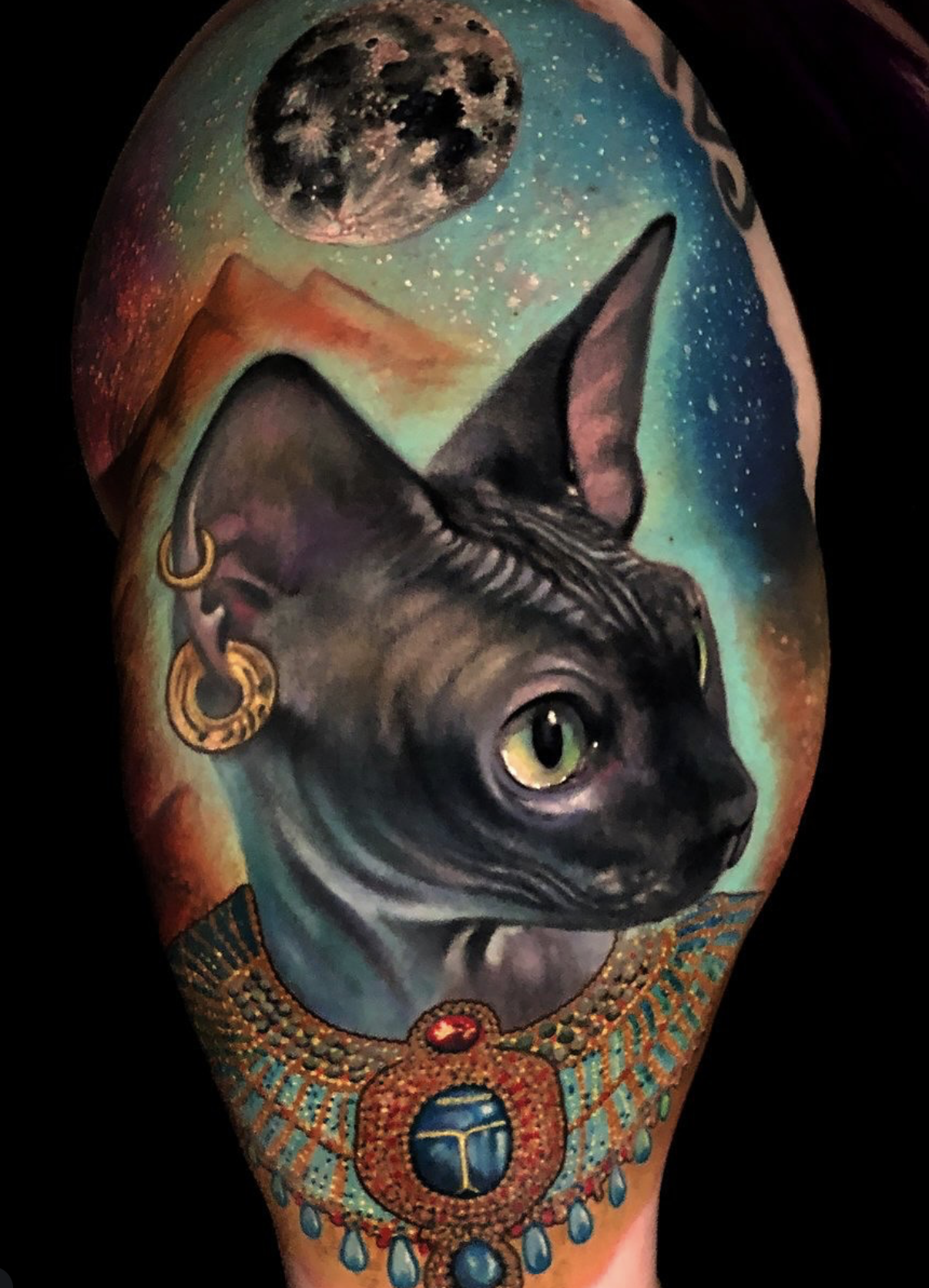 cat tattoo