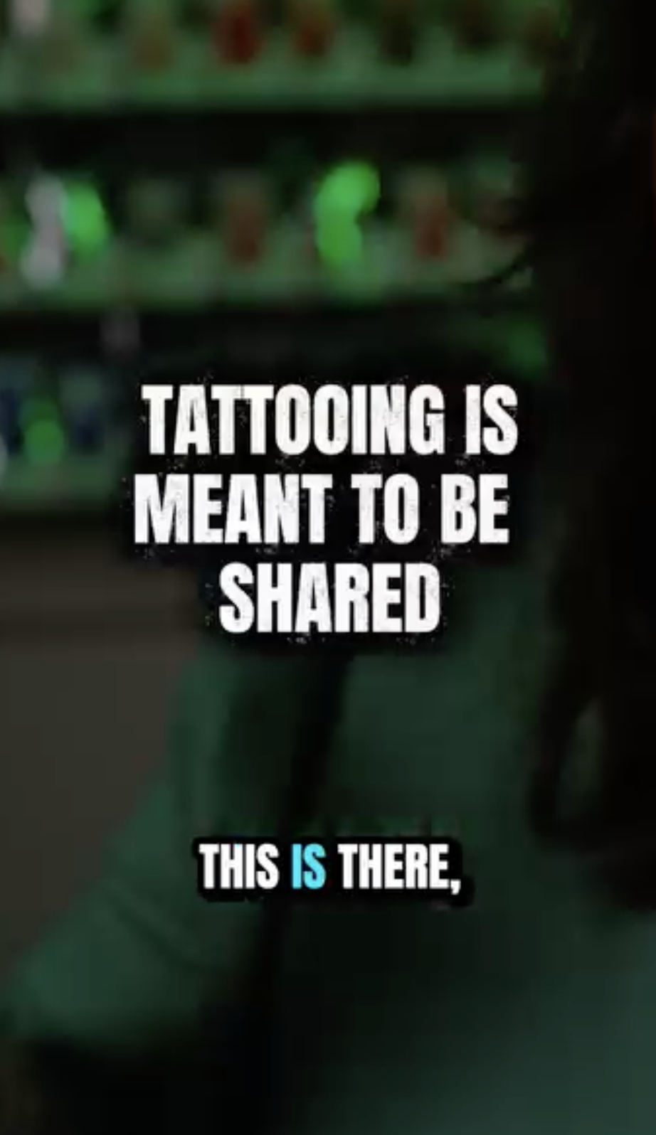 tattooing is meant to be shared
