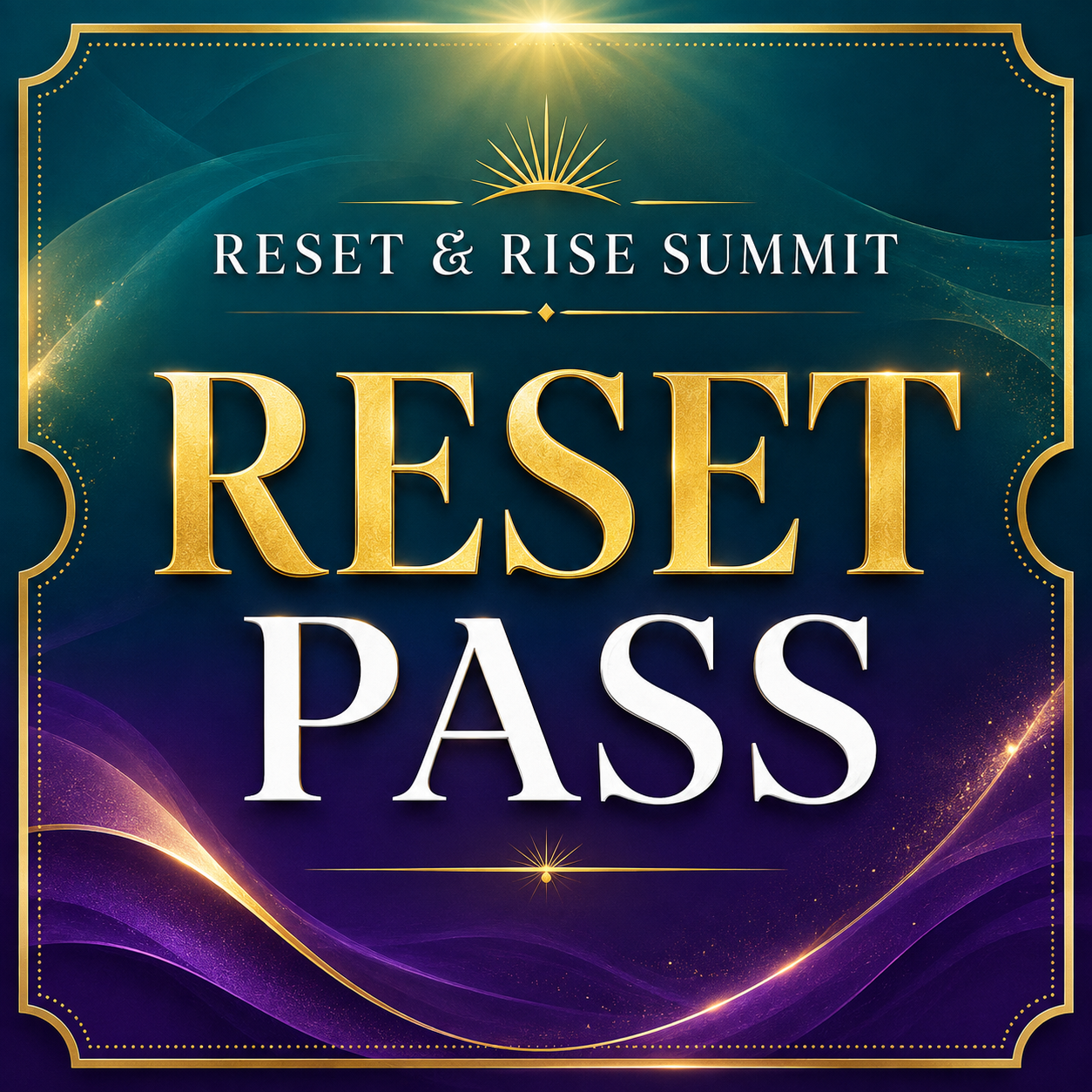 Reset Pass ticket