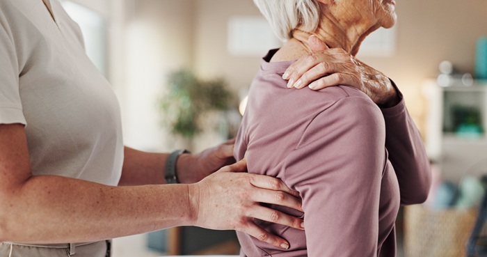 Chiropractor discussing care options