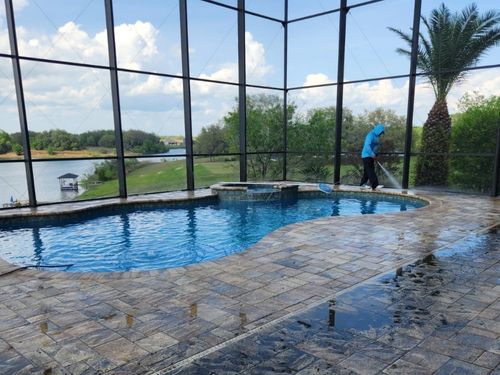 Pool Deck Cleaning in Winter Springs