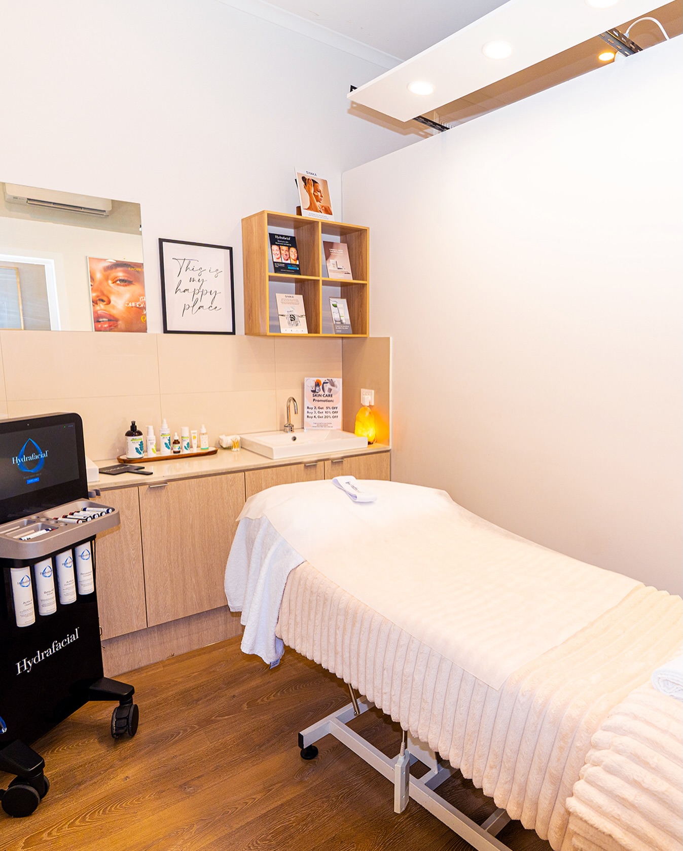 Signature HydraFacial glow result