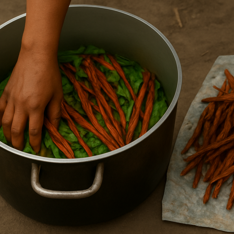 Preparing Sacred Brew