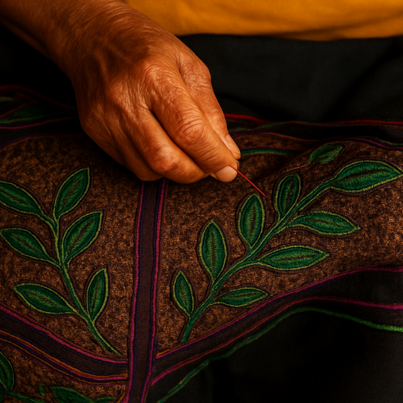 Shipibo Textile Embroidery