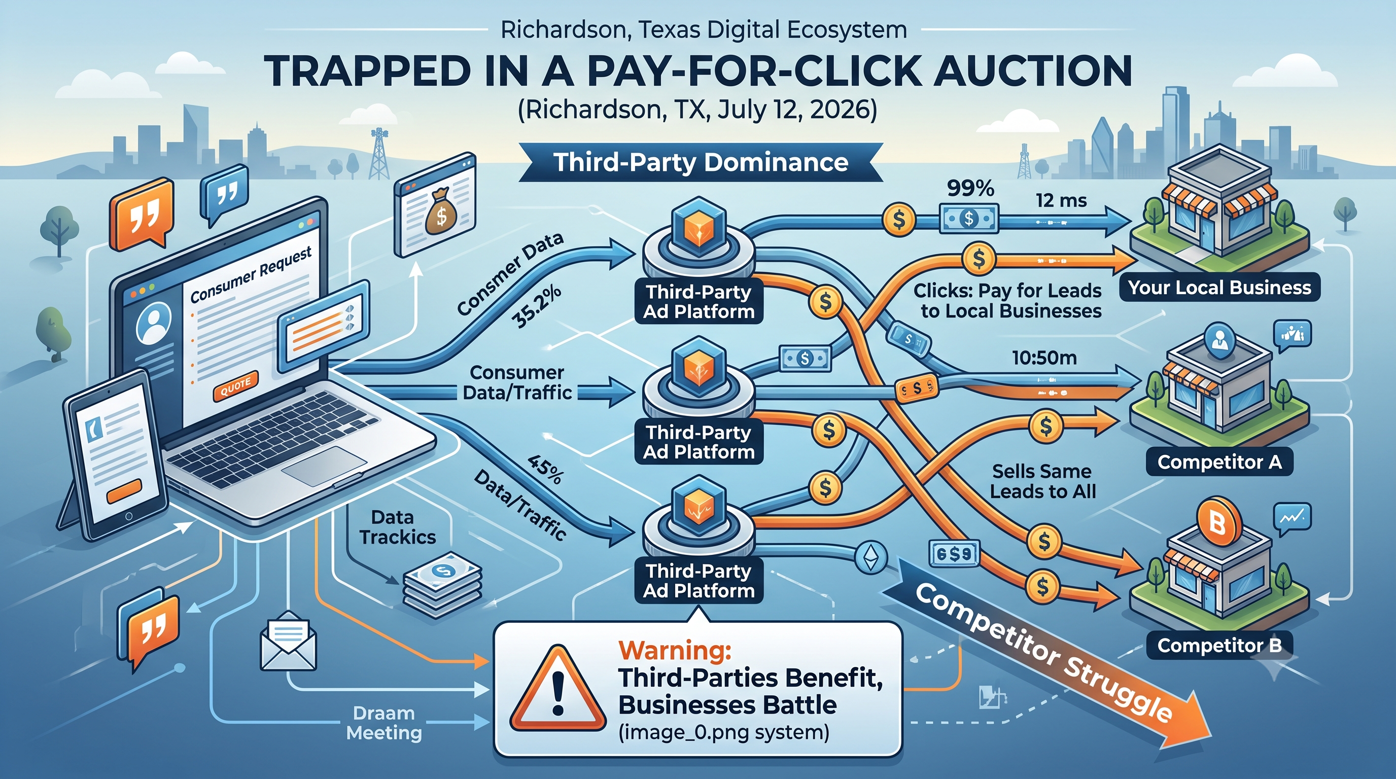 Trapped in a Pay-Per-Click Auction