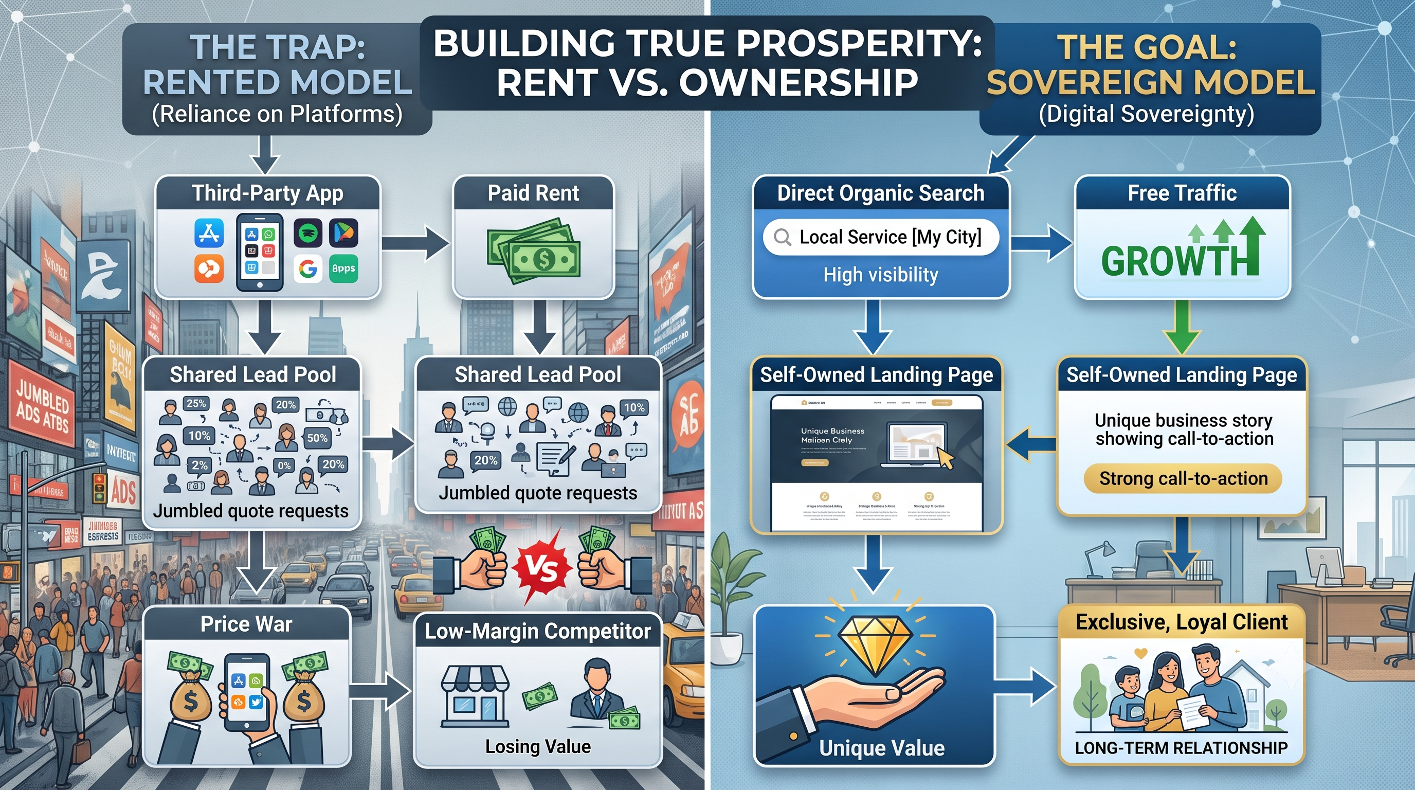 True Prosperity: Rent vs Ownership