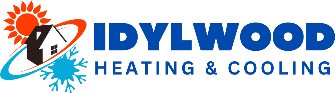 Idylwood Heating & Cooling Black Logo