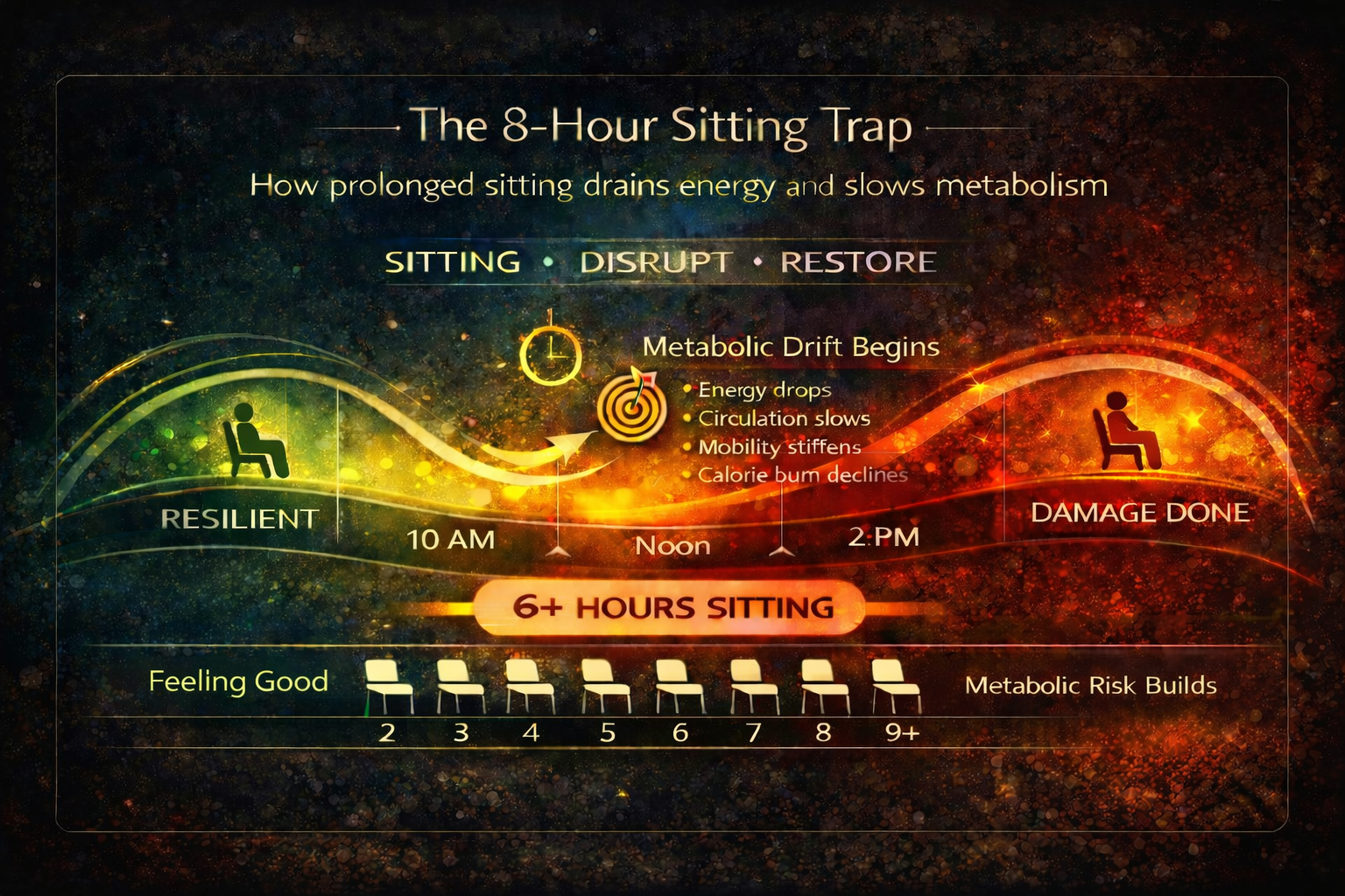 Your body responds to your entire day, not just your workout.