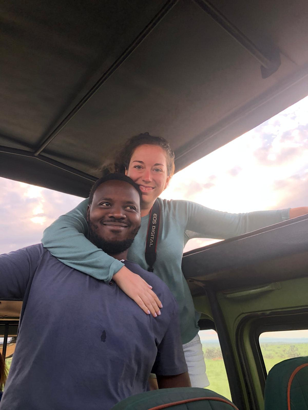 María and Lawrence, founders of Viajes Matatu