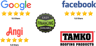 roofing contractor review badges