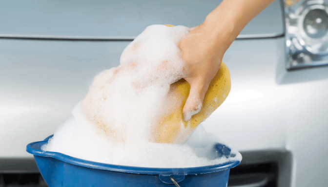 Residential Cleaning Suds In The Bucket