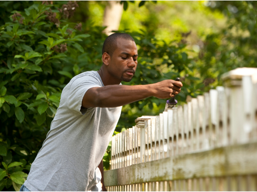 Fence Painting in Liverpool