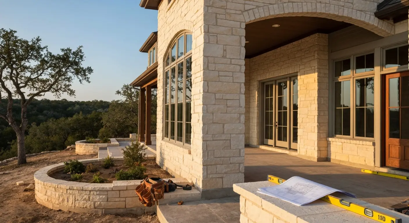 Luxury high-end home build