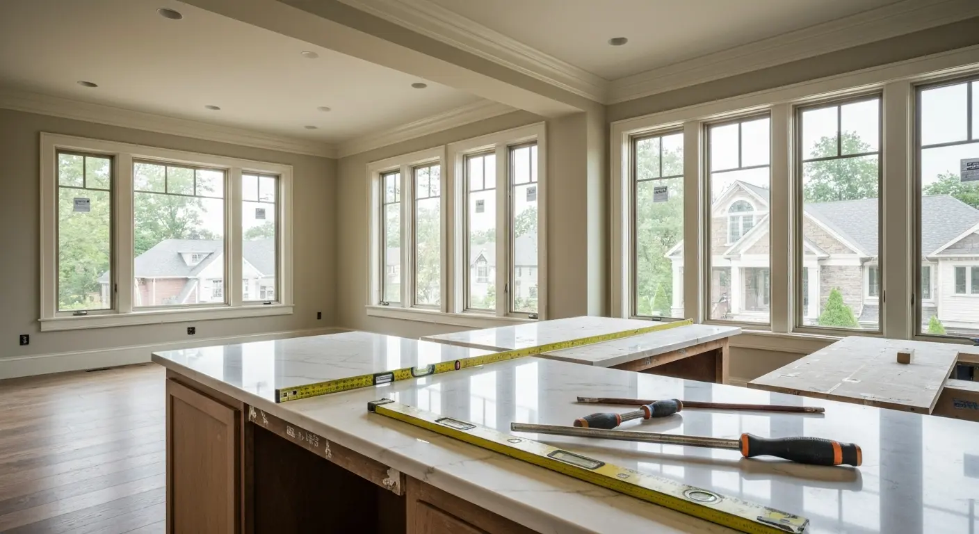 Luxury custom home construction