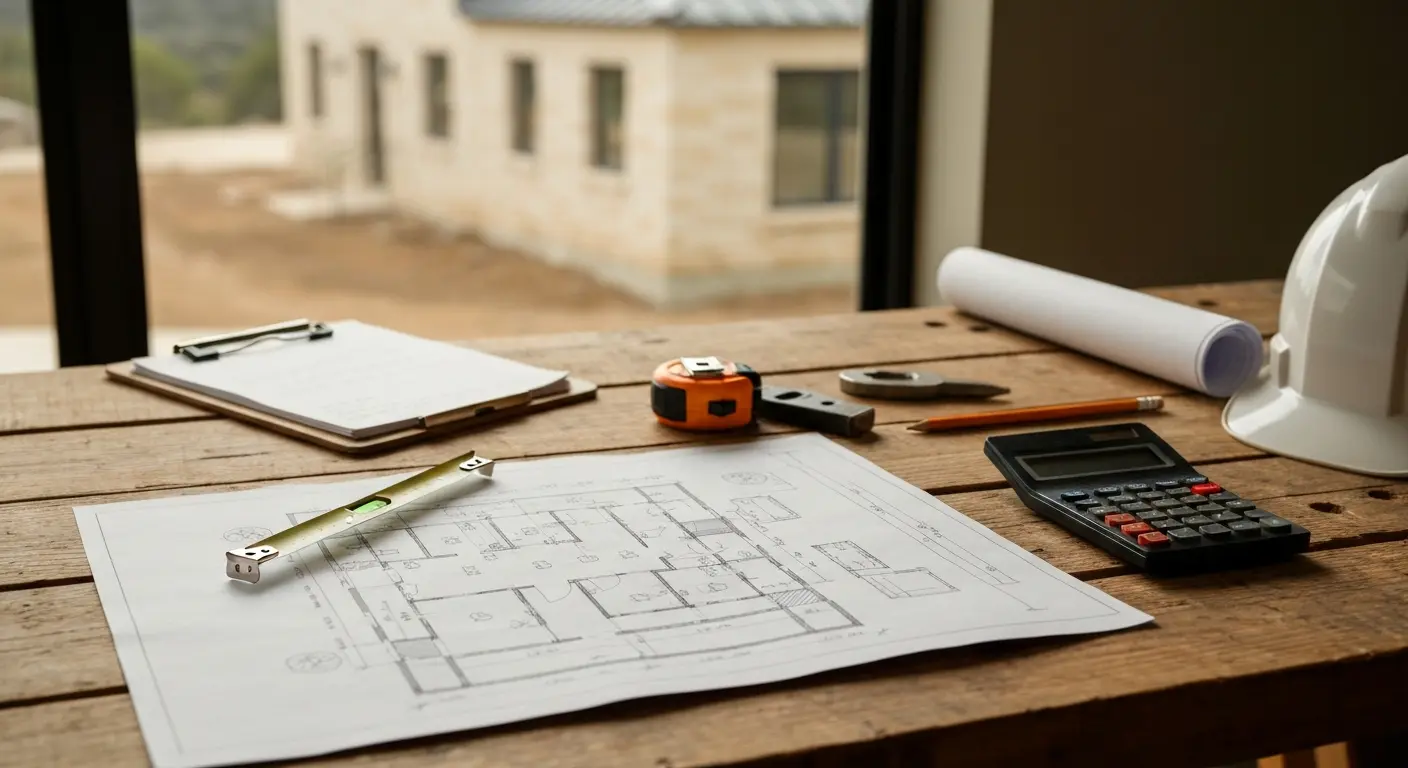 Construction planning meeting