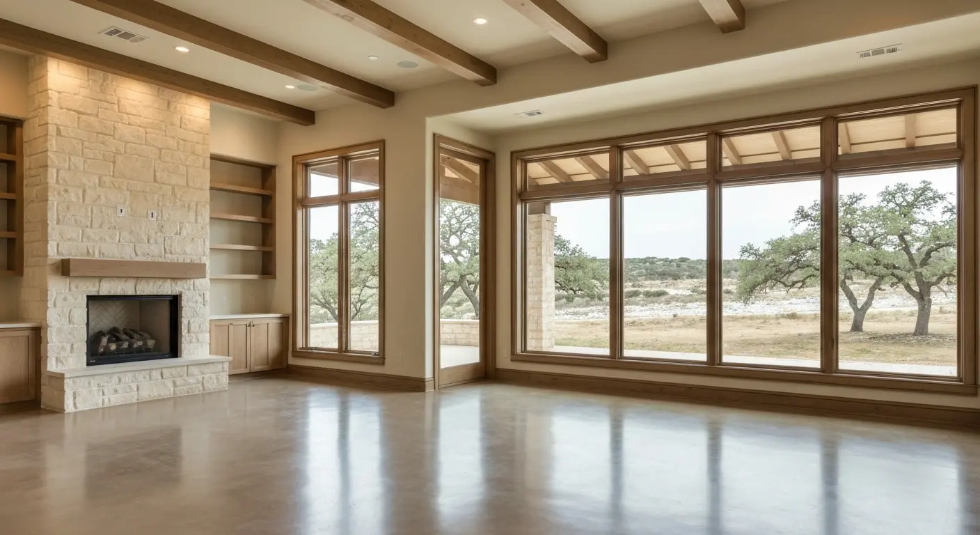 Luxury Hill Country custom home design