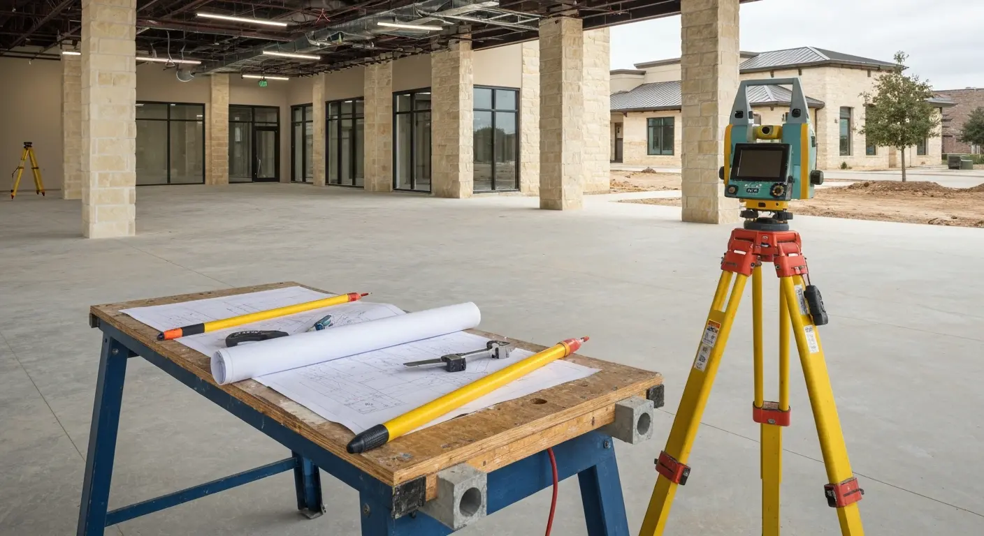 Commercial construction site advisory