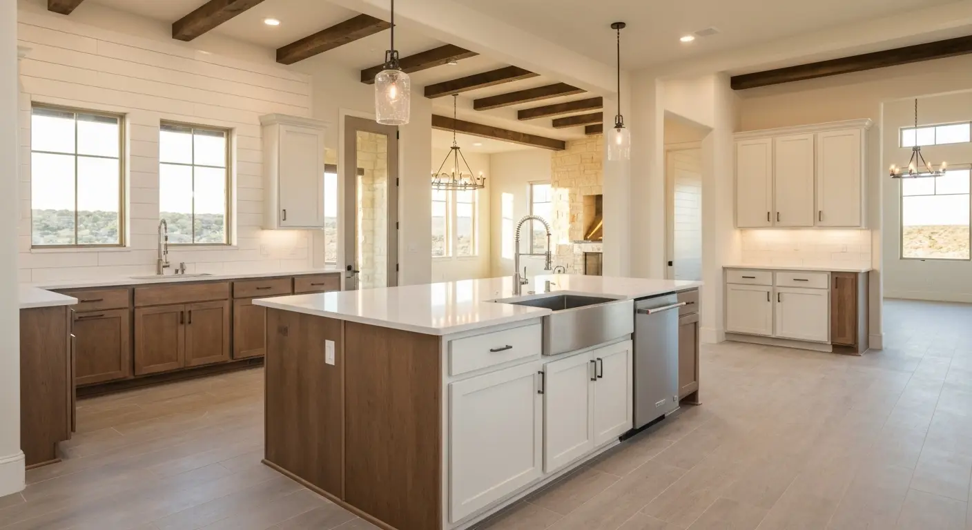 Modern farmhouse custom home