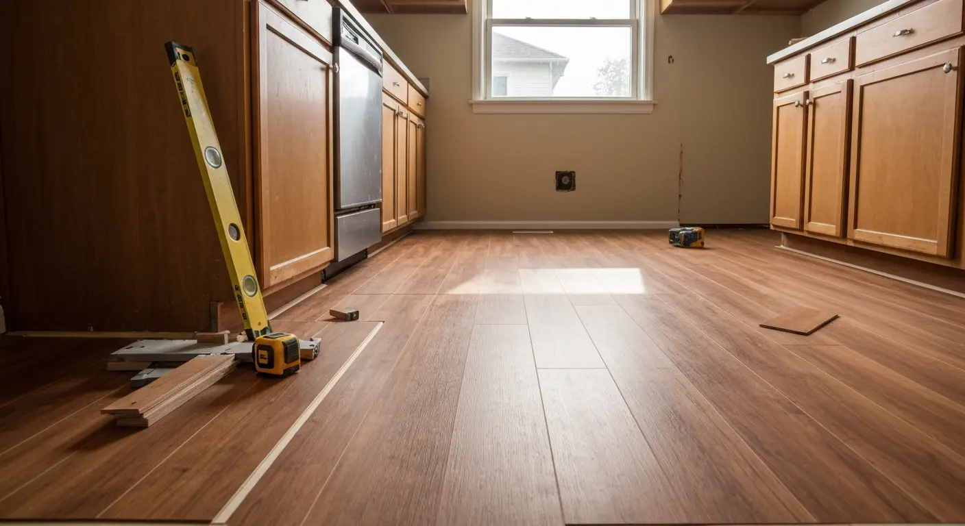 Laminate kitchen flooring