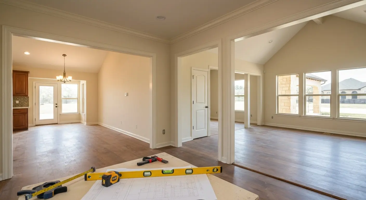 Open-concept renovation