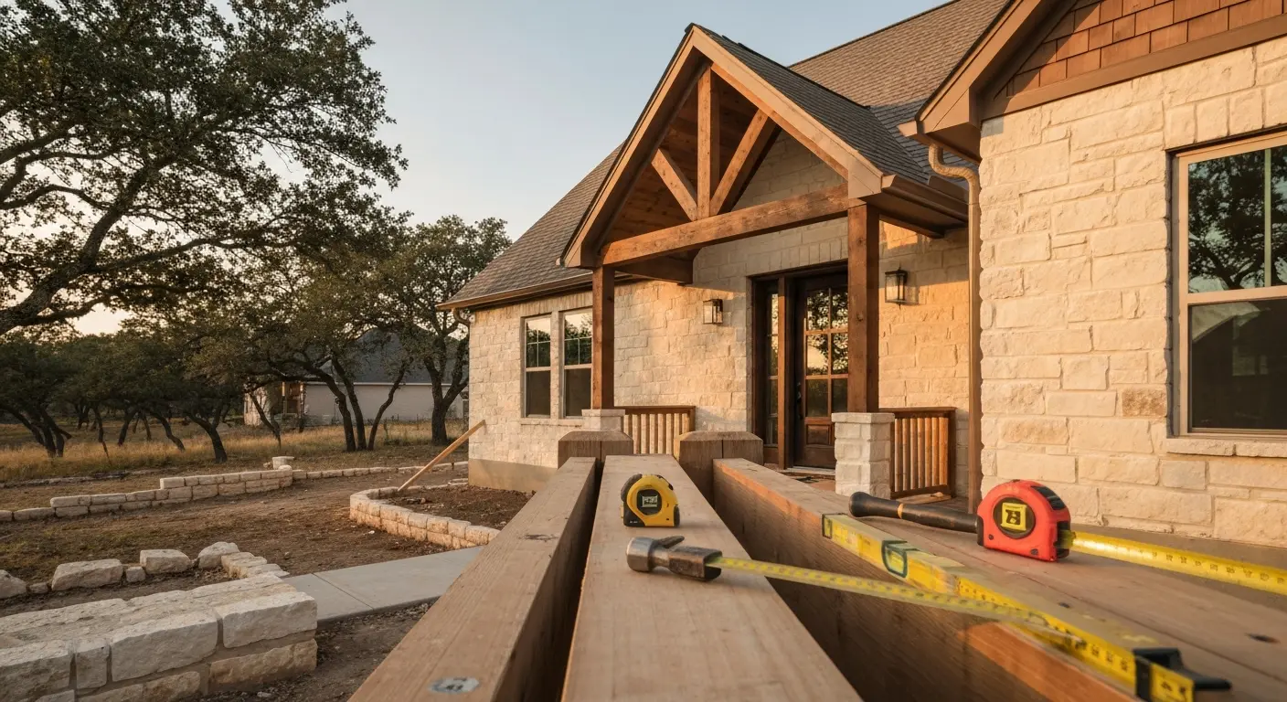 Tiny house or cottage construction