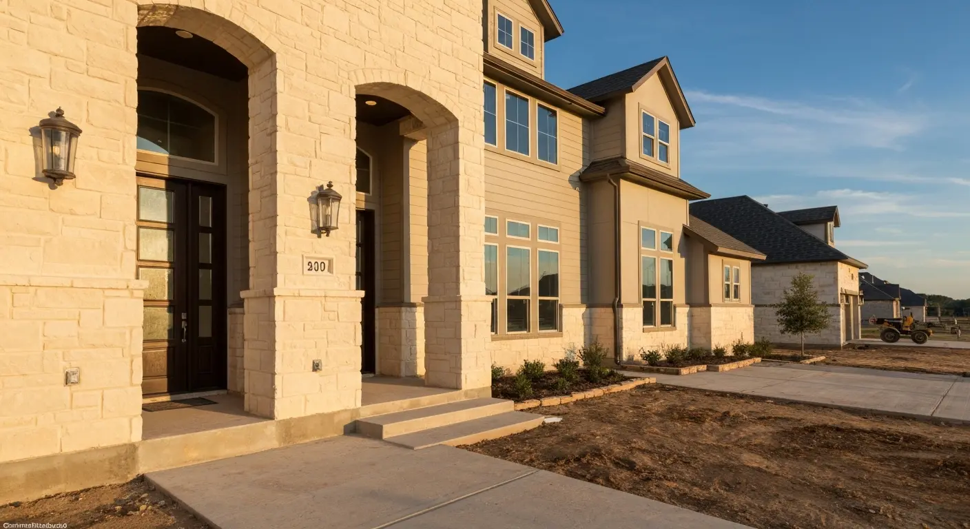 Luxury custom home construction