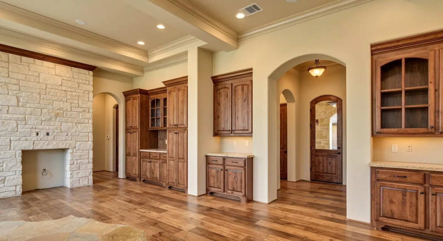 Luxury home with high-end finishes