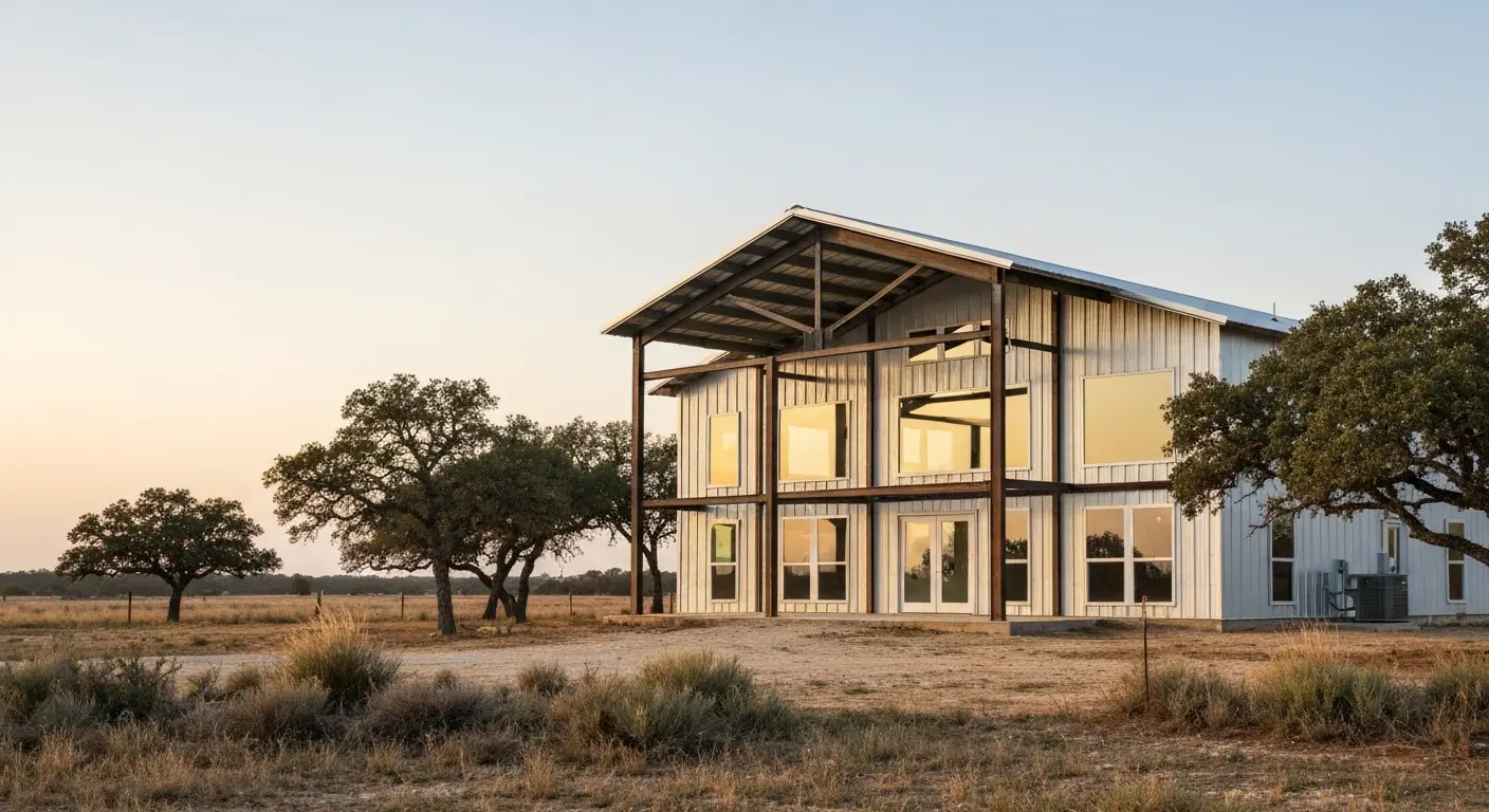 Barndominium building