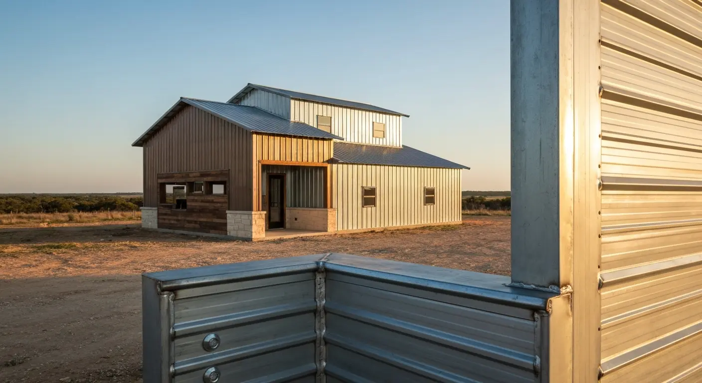 Barndominium and metal building construction