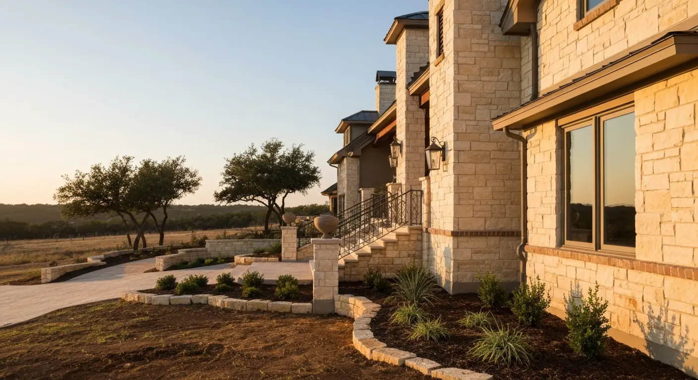 Luxury custom home with high-end finishes