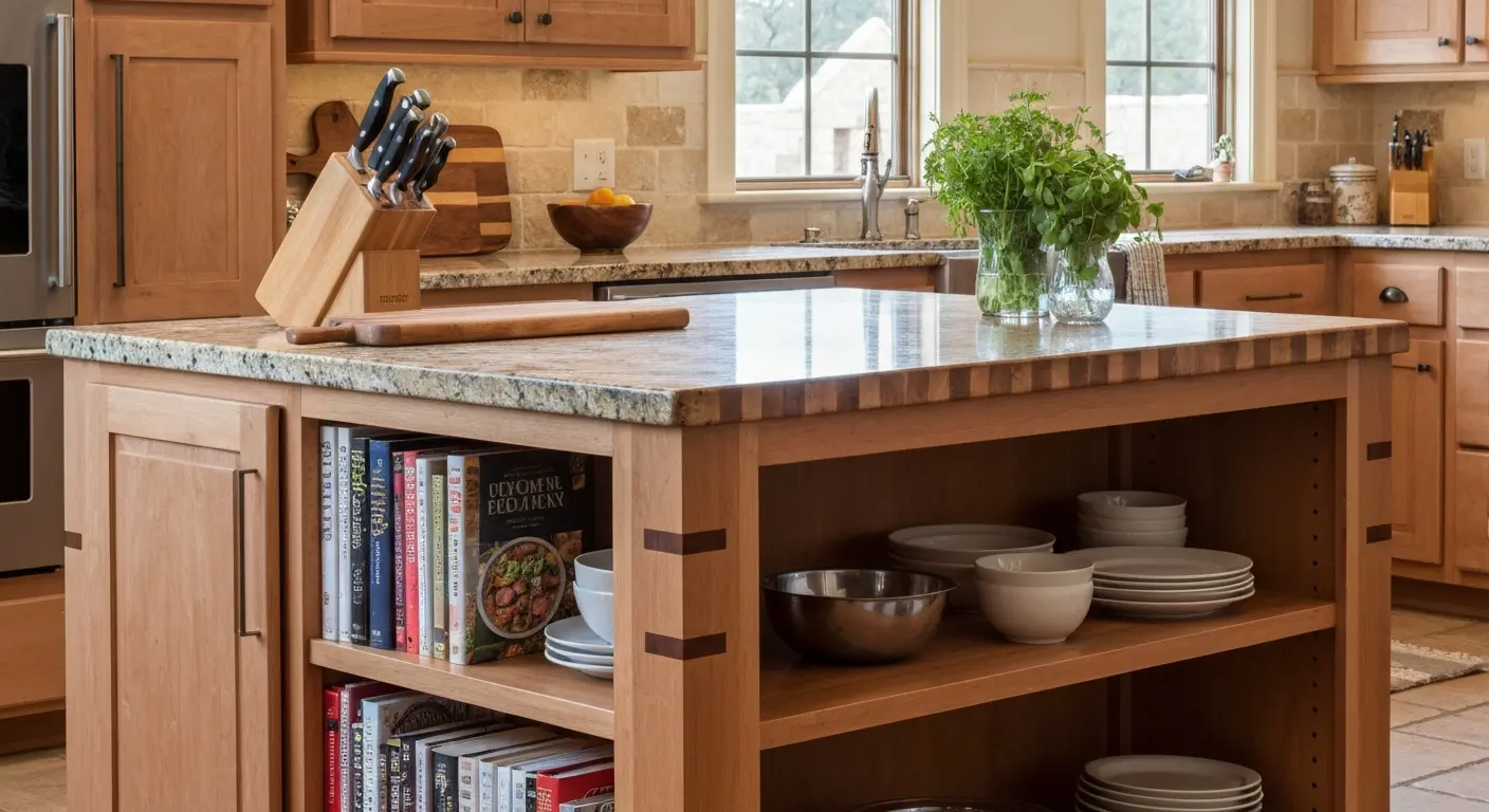 Custom kitchen island design