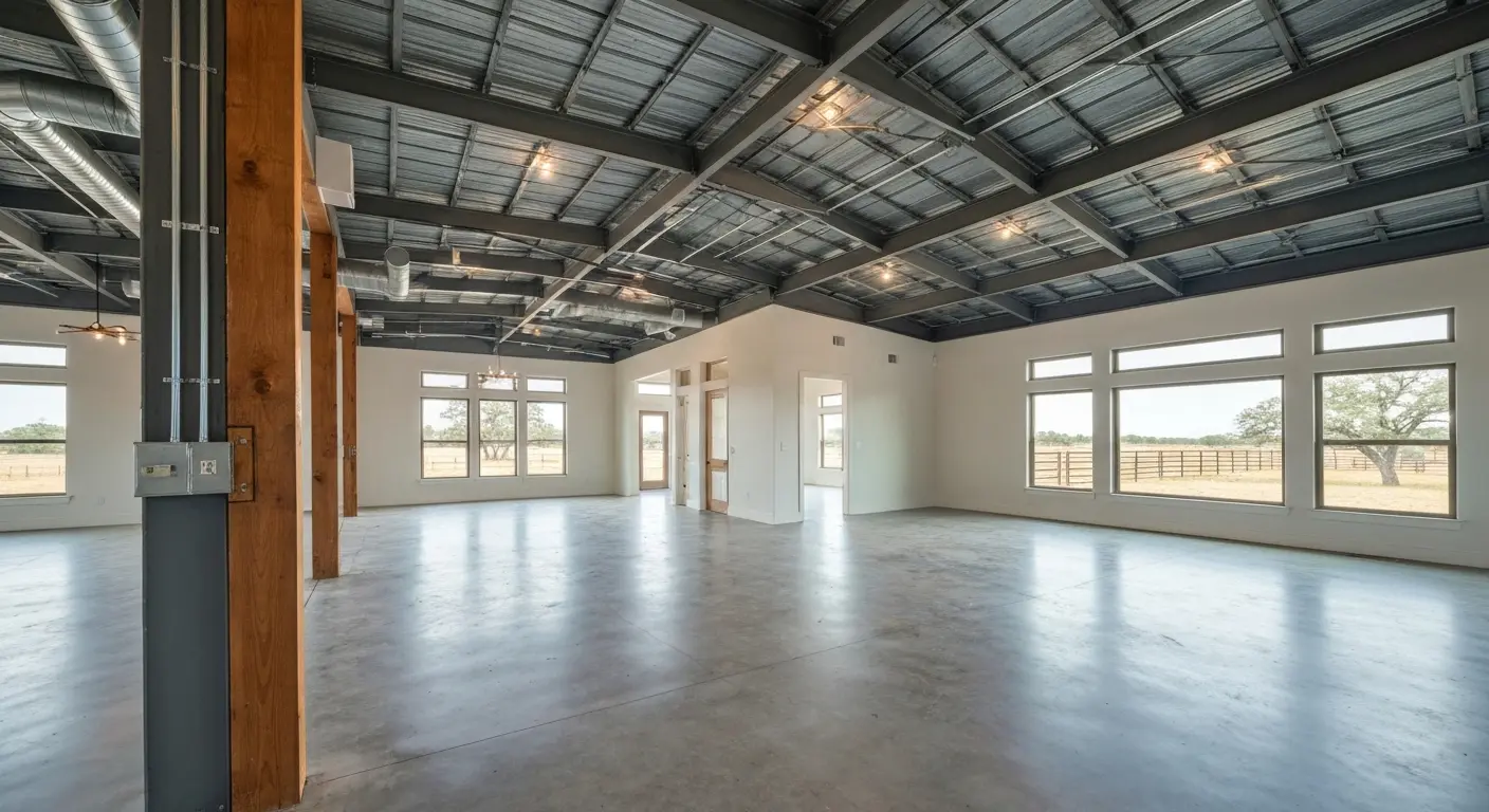 Barndominium construction