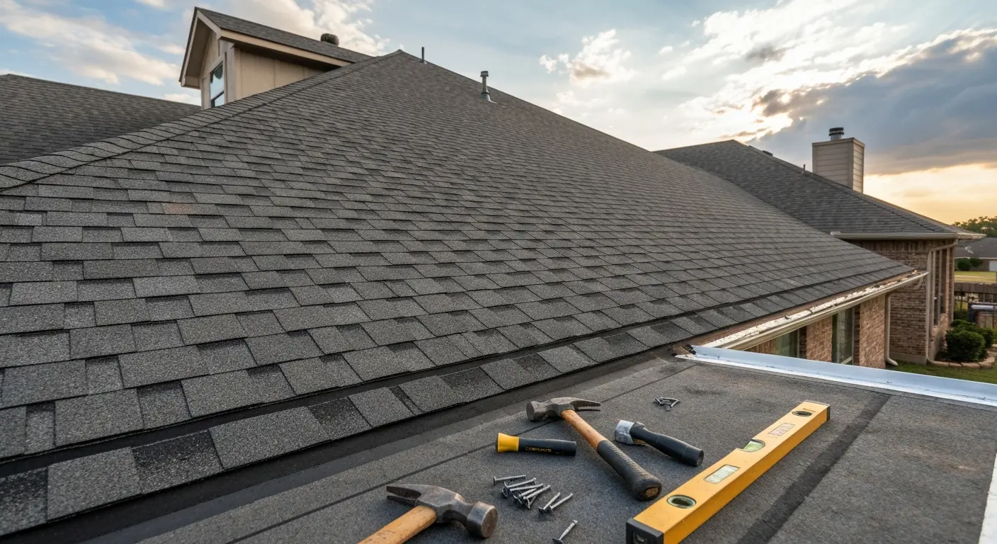 Residential roof replacement
