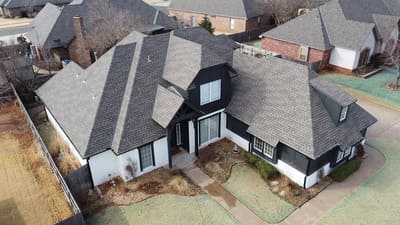 Roof inspection in Moore