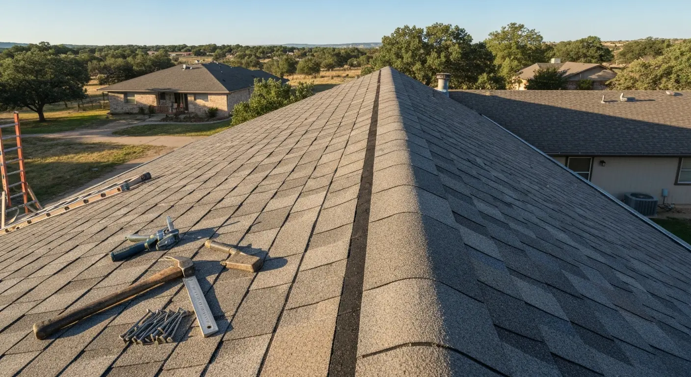 Roof repair service