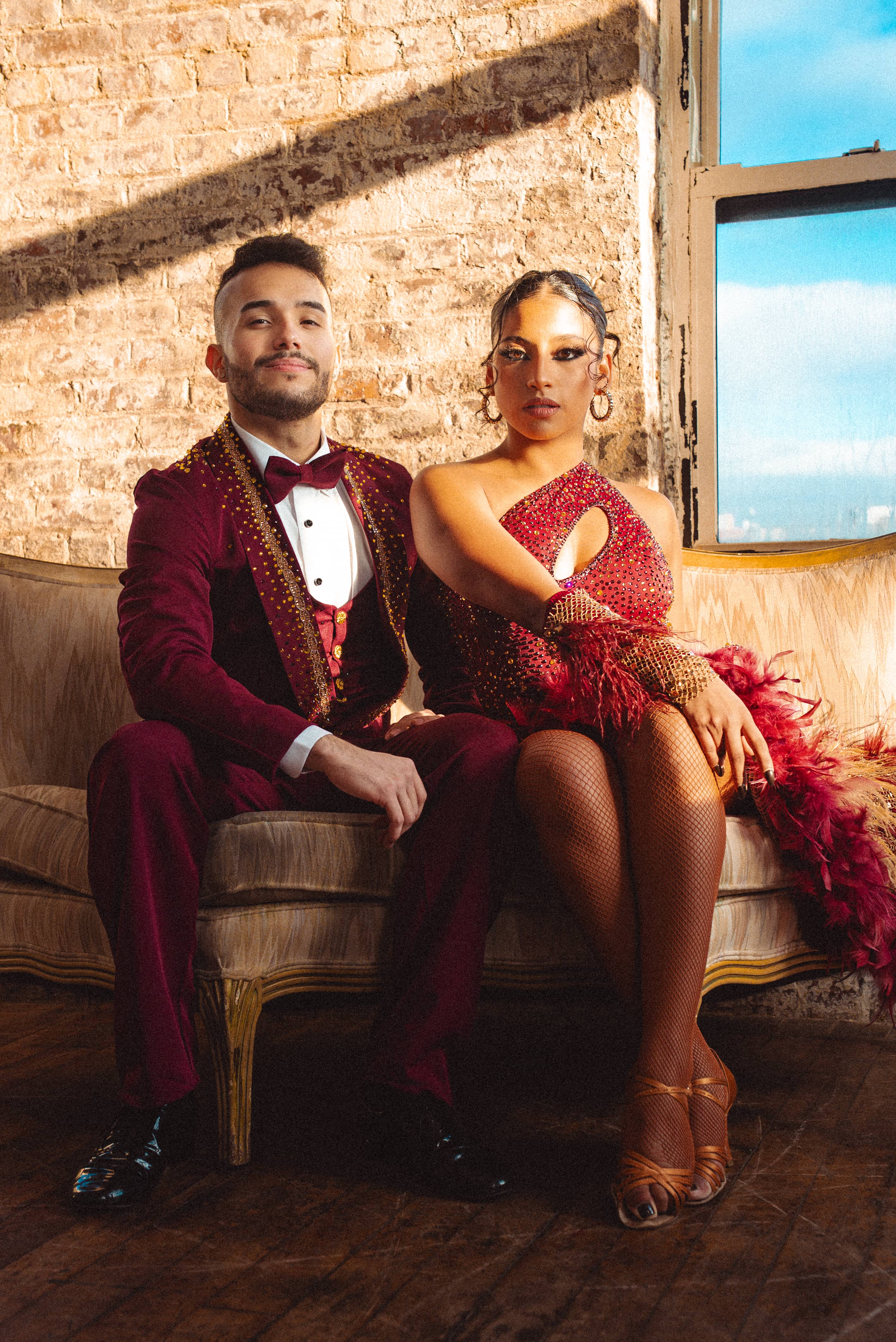 Diego and Yaritza performing