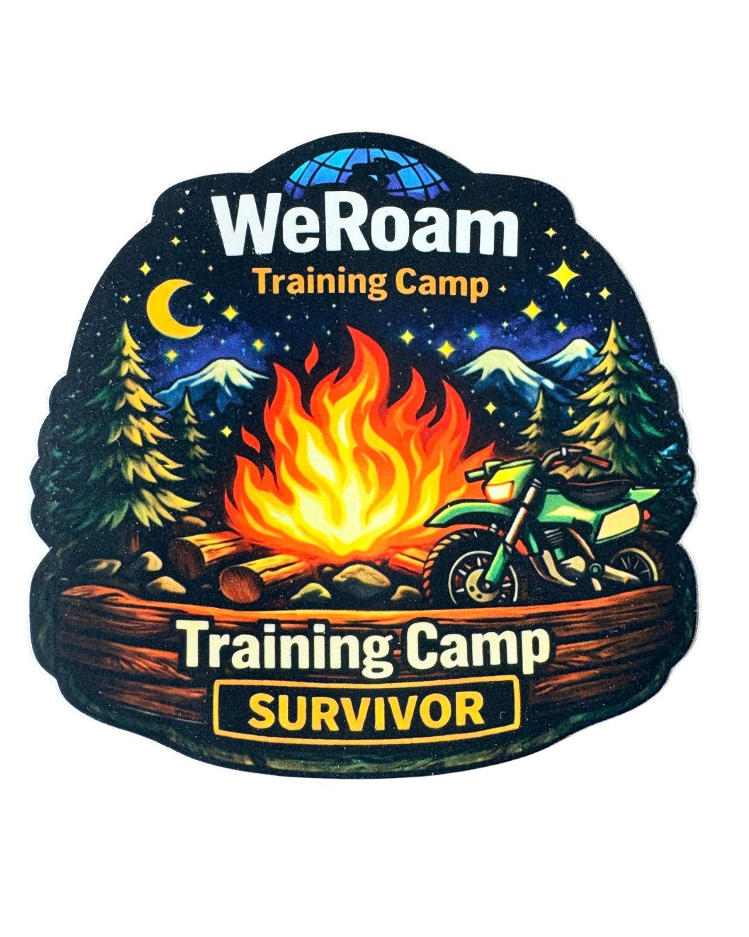 WeRoam Training Camp Survivor Sticker