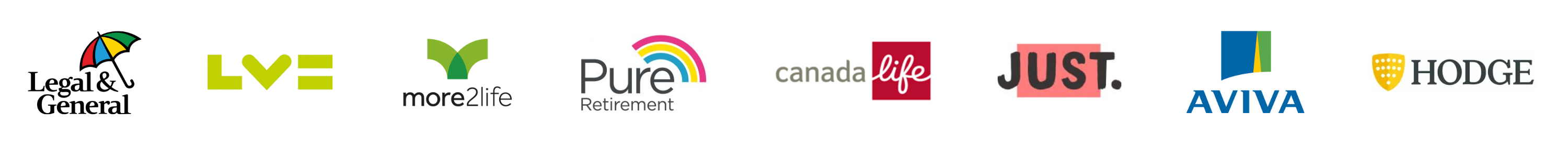 Whole of Market Equity Release: Legal & General, LV, More2Life, Pure Retirement, Canada Life, Just, Aviva, Hodge