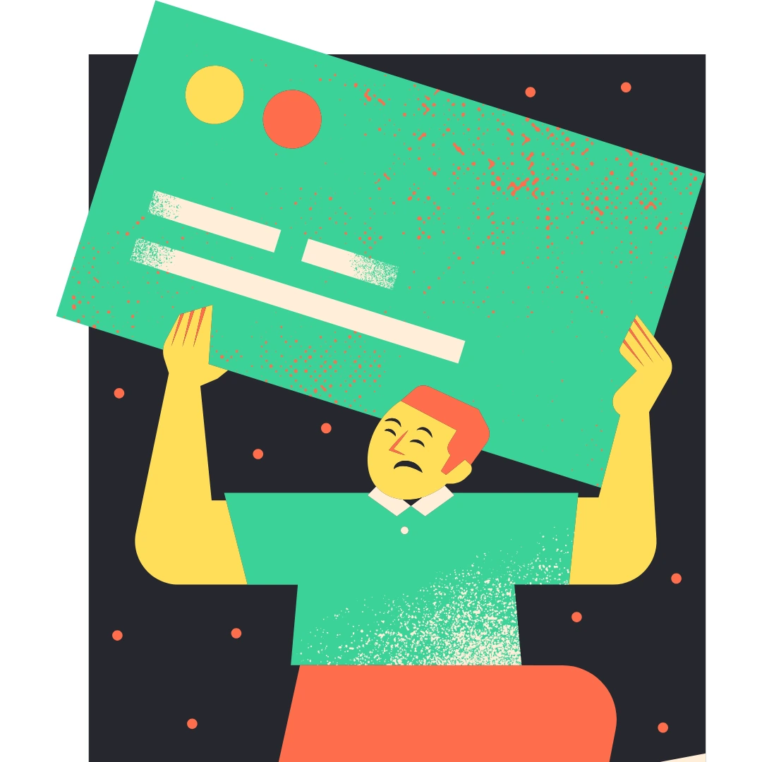 Illustration of consolidating debts into one mortgage payment