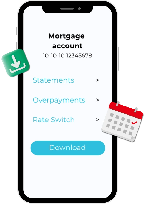 Halifax app showing mortgage overview and 'Take a look' under Your Home insights