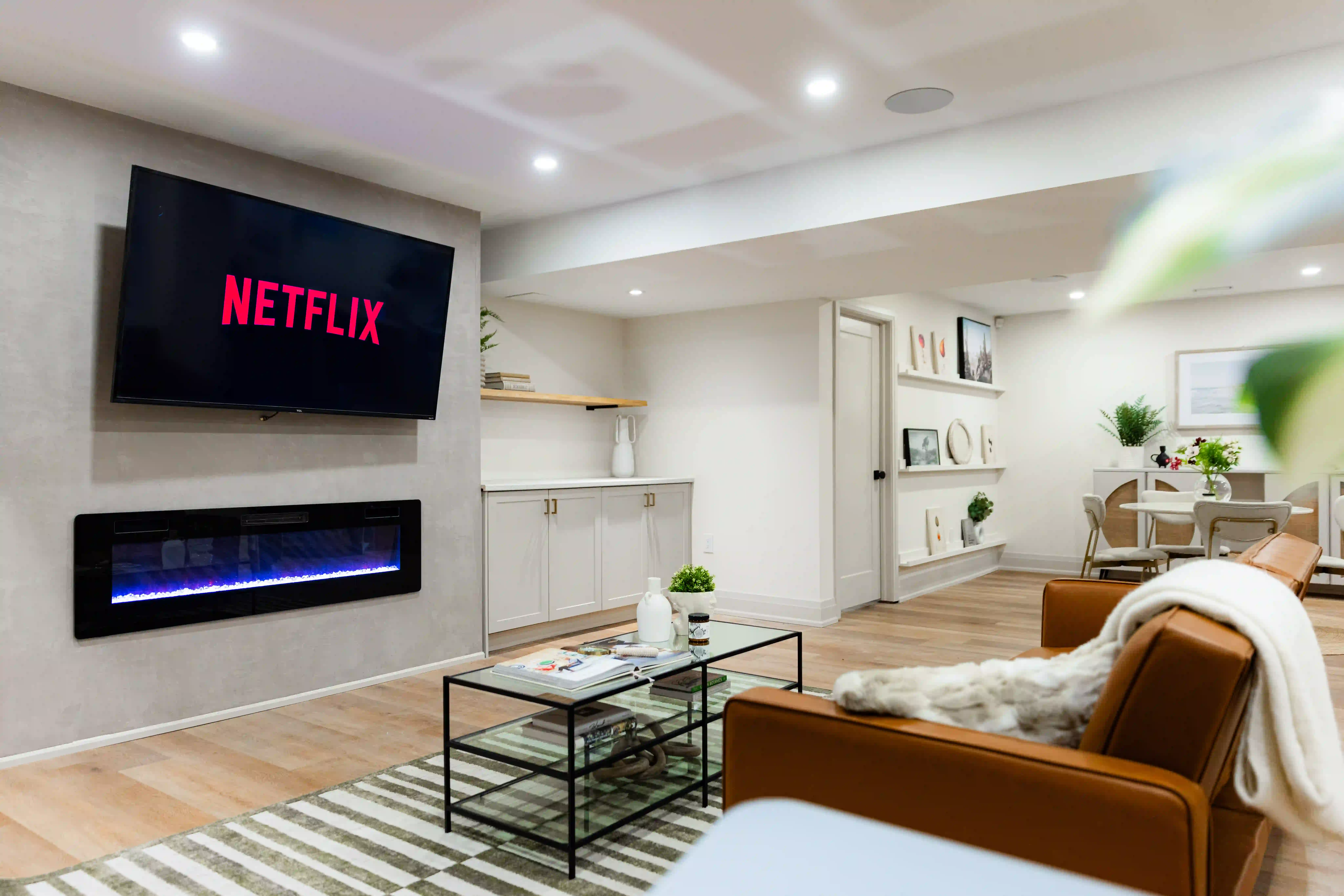 TV lounge area at The White House